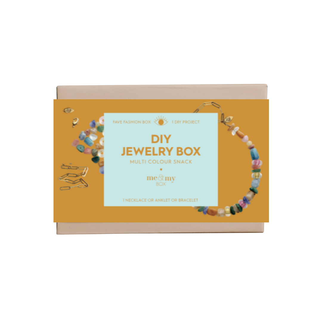 Multicolour Snack Necklace - jewelry parts for 1 necklace