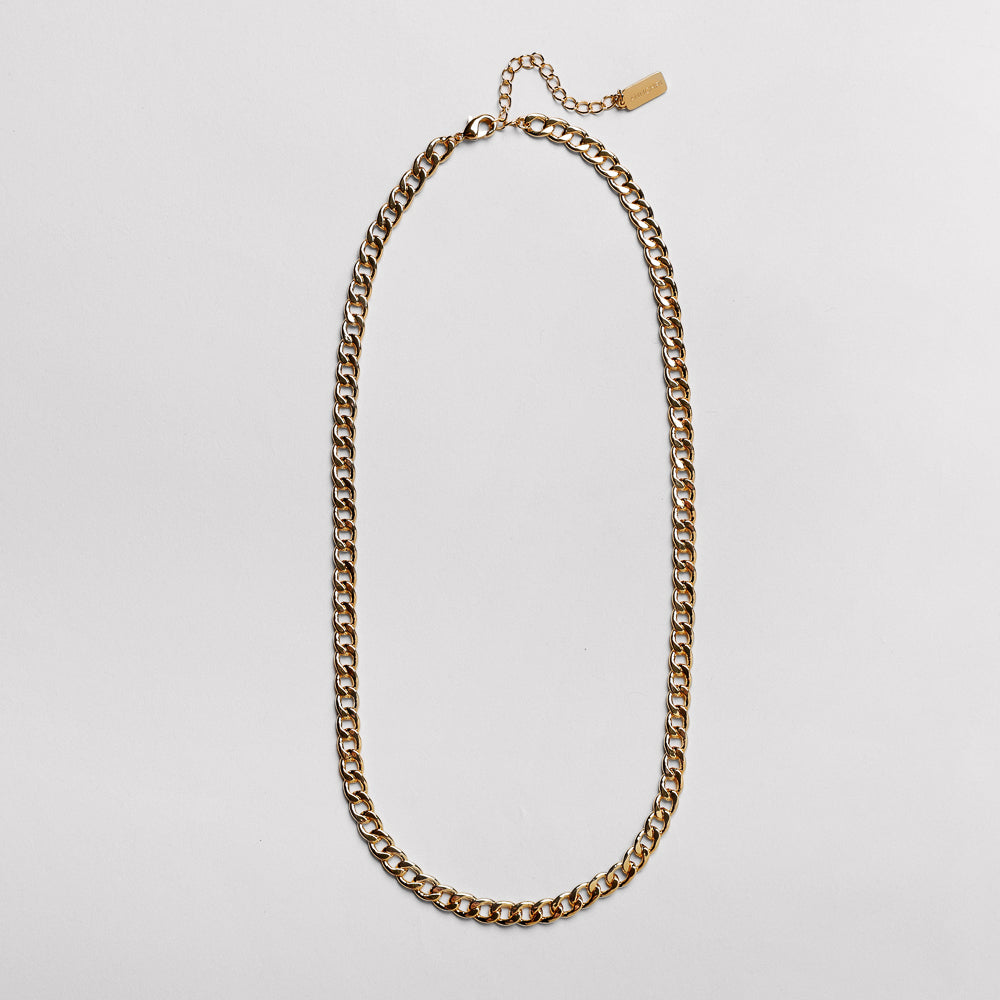 Name necklace, 18K gold plated waterproof