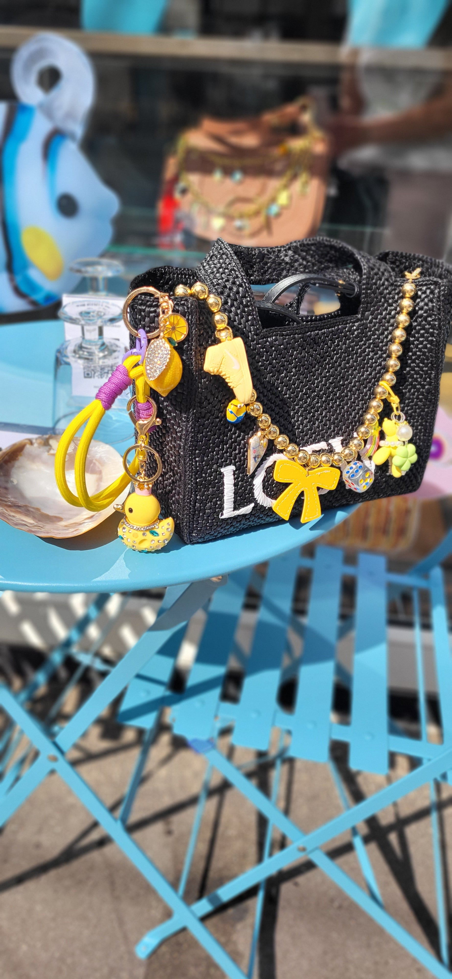 Keyhanger for bags etc.