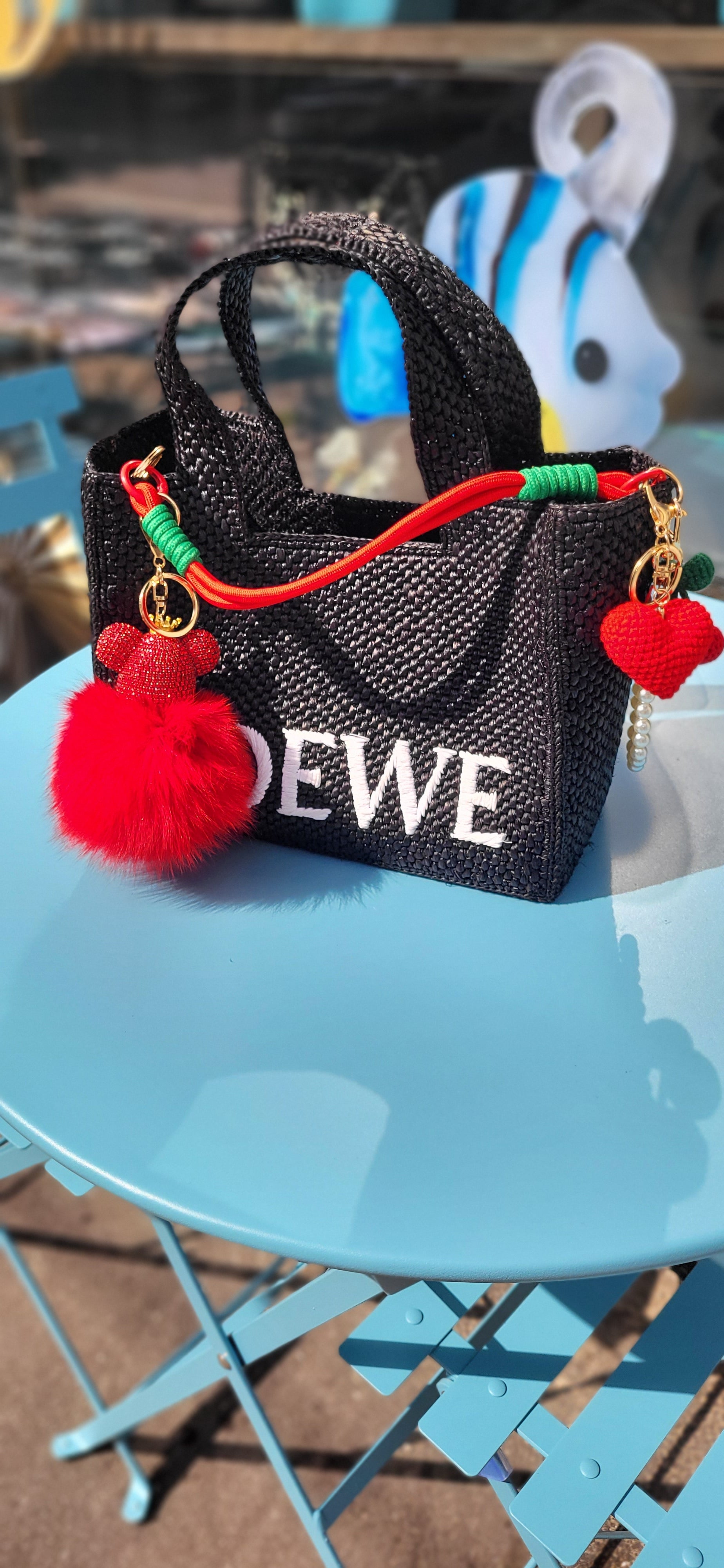 Keyhanger for bags etc.
