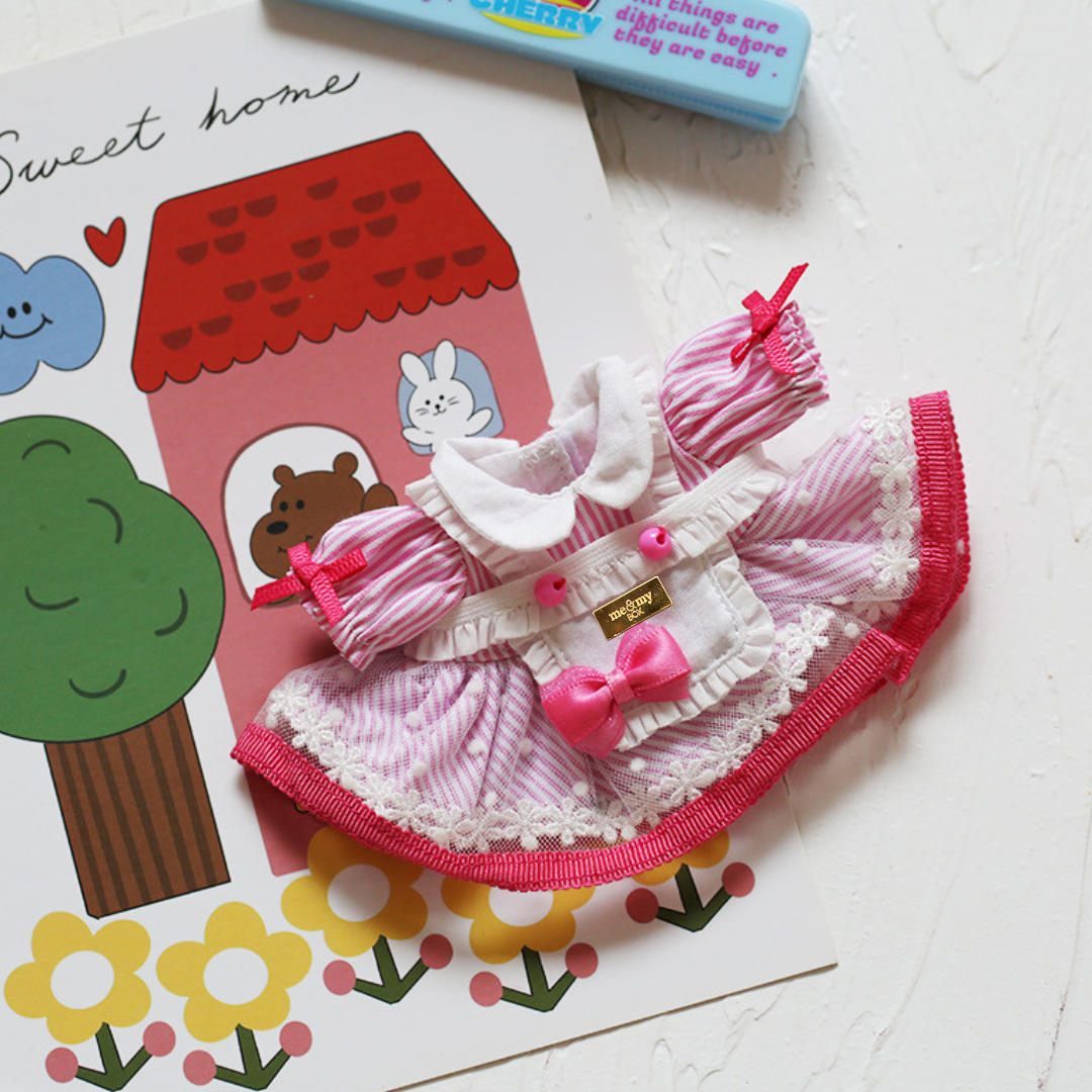 Bear Buddy, flæsekjole med forklæde