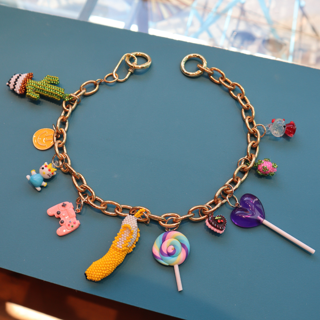 Fashion Week Bag Charm Chain, 5 weeks delivery