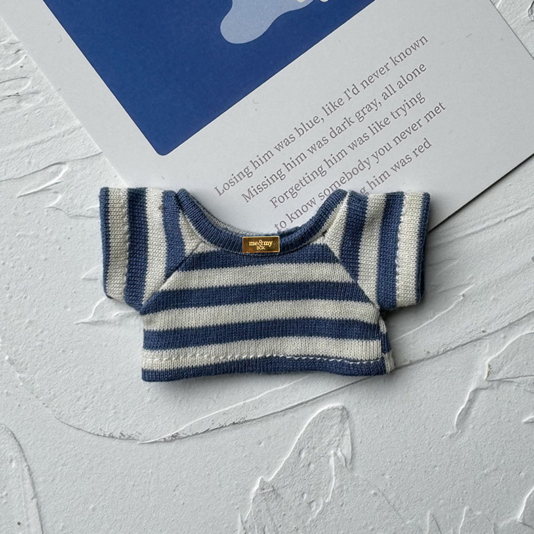 Bear Buddy, stribet t-shirt