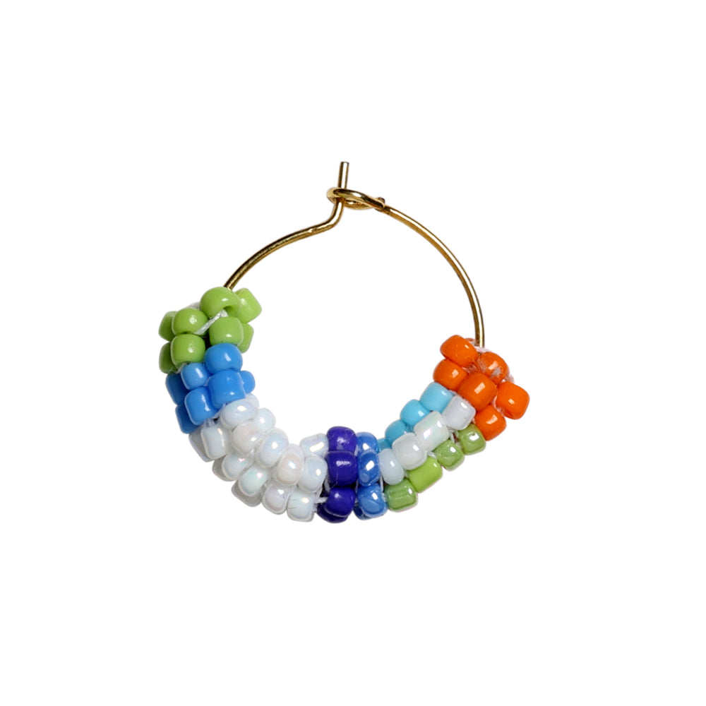 Hoops - 20 mm, 925S Sterling Sølv Belagt, 1 par