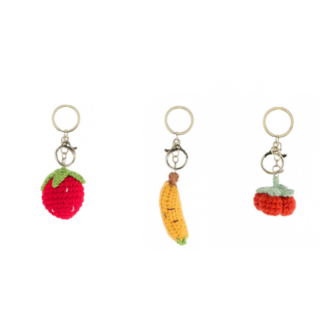 Smiley Yellow keyhanger bundle, key ring