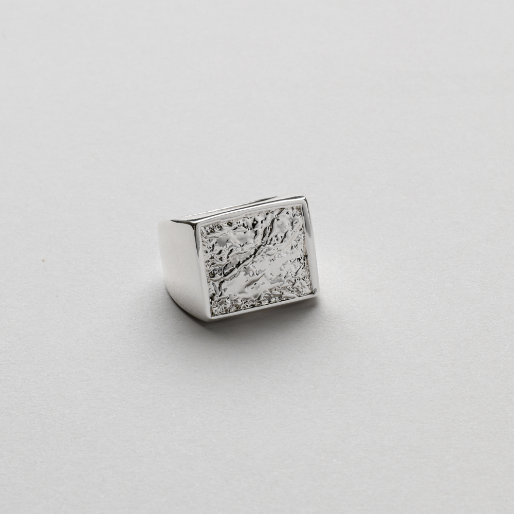 Bornholm Signature Ring, 925S Sterling silver plated