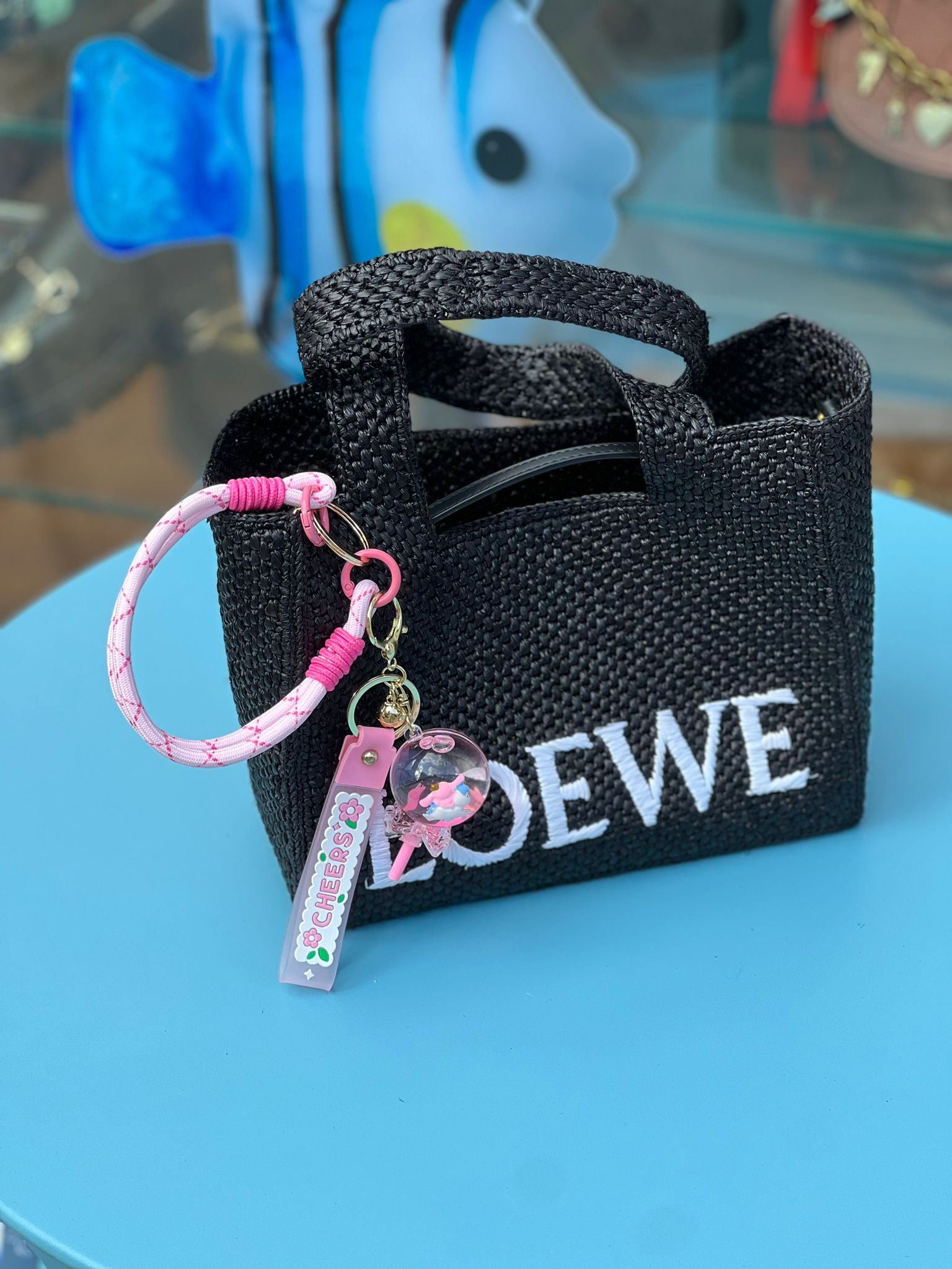 Keyhanger, cord for bags etc.
