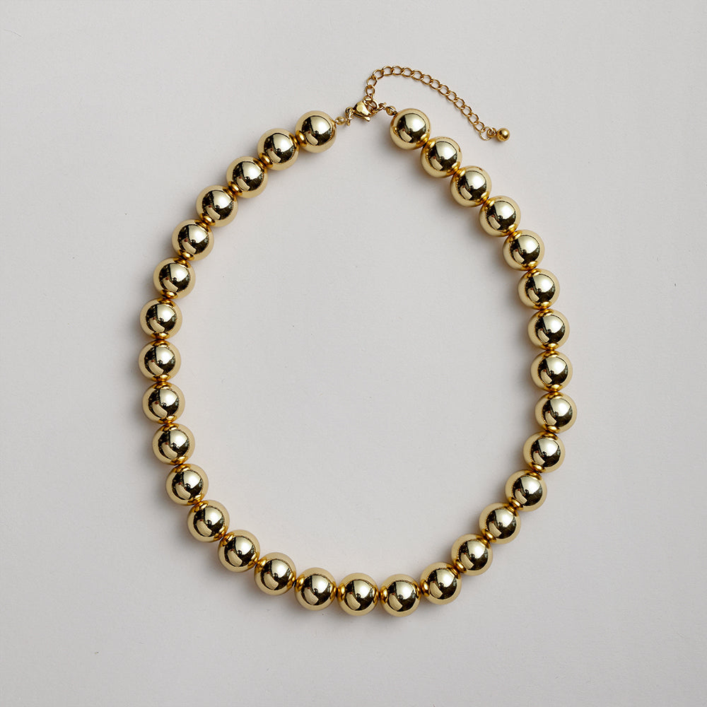 AC Classic gold pearl chain