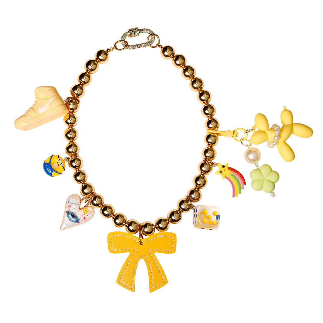 Design your own pearl chain - 18k gold plated chain