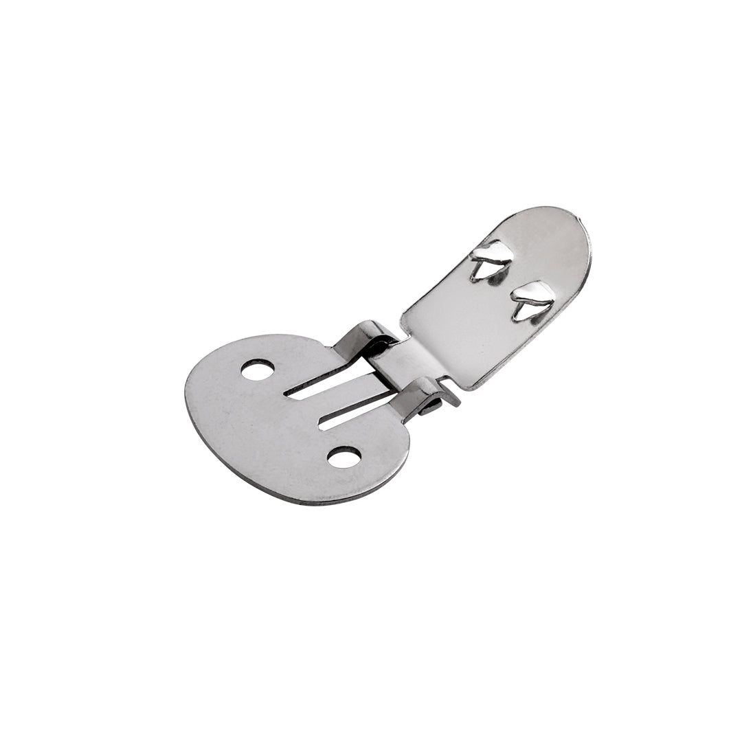 Shoe clips, stainless steel, 1 pair