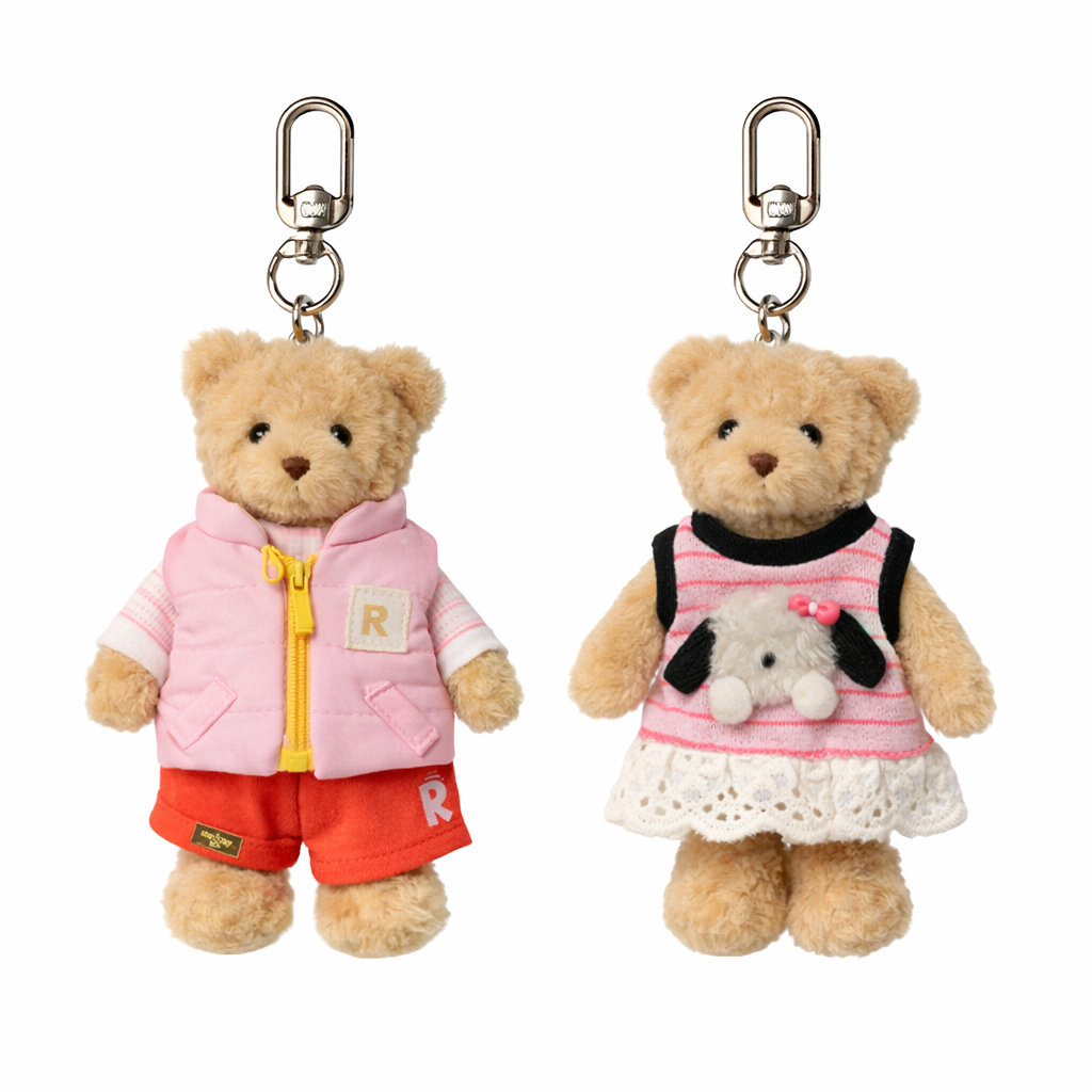 Bear Buddy, pink strandkjole