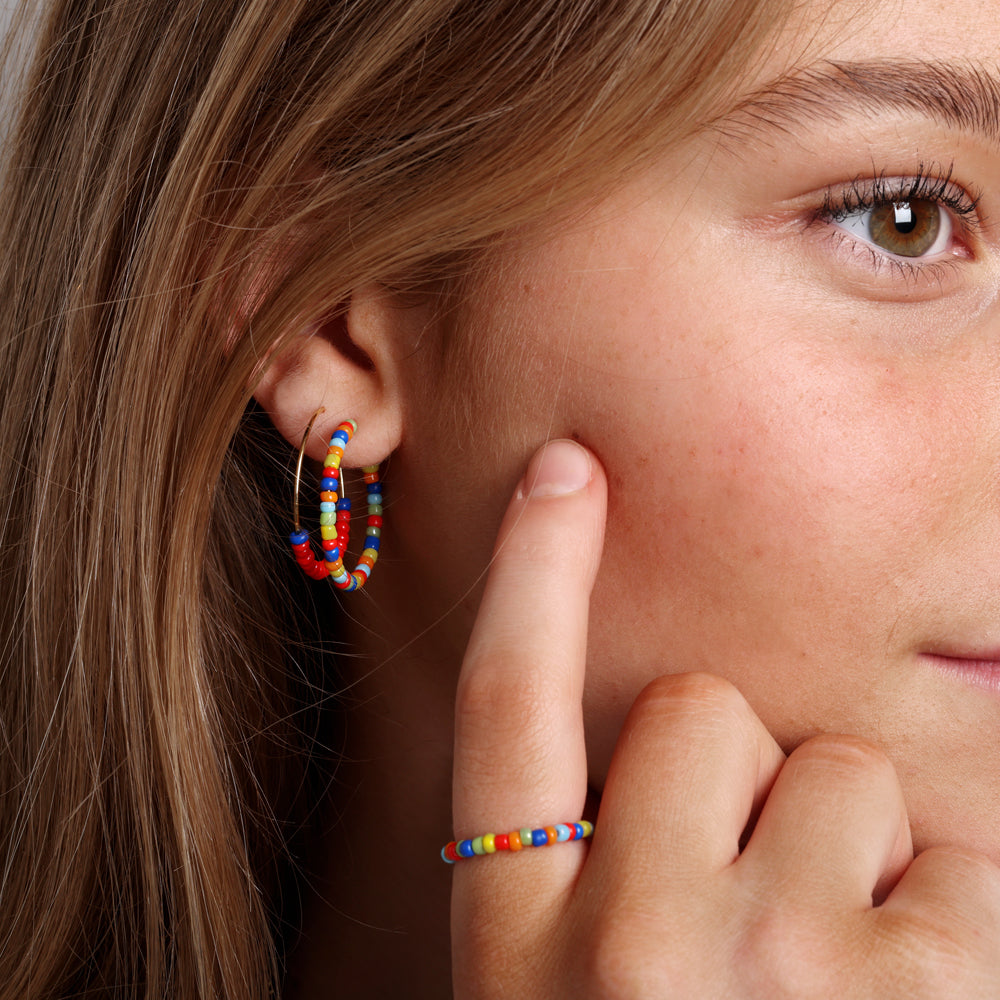 Startbox Box No. 1 - Classic basic jewelry pieces and multi-colored beads