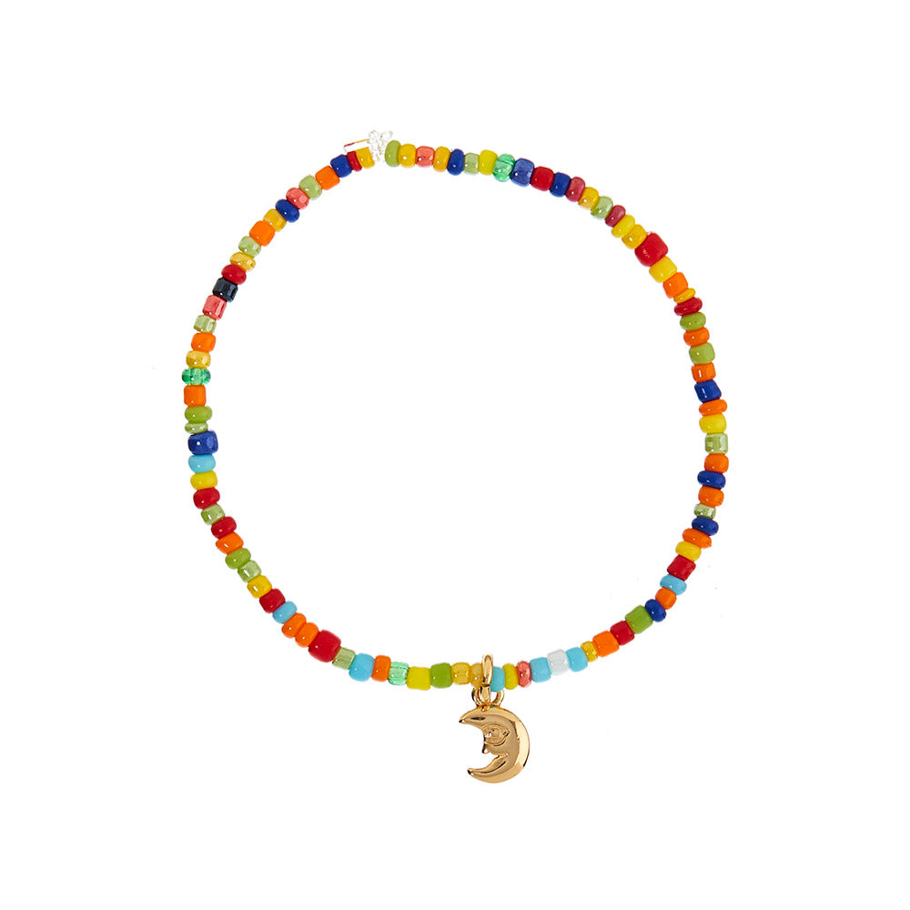 Round glass beads - silver, 10 grams, 3 mm