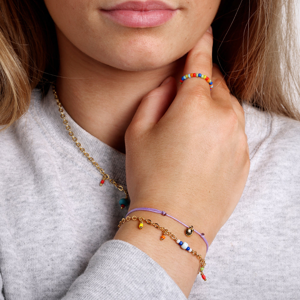 Startbox Box Nr. 1 - Klassiske basis smykkedele og multifarvede perler