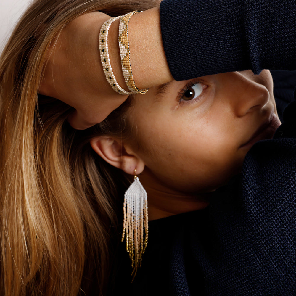 Boheme Box No. 7 - Woven bracelets and earrings