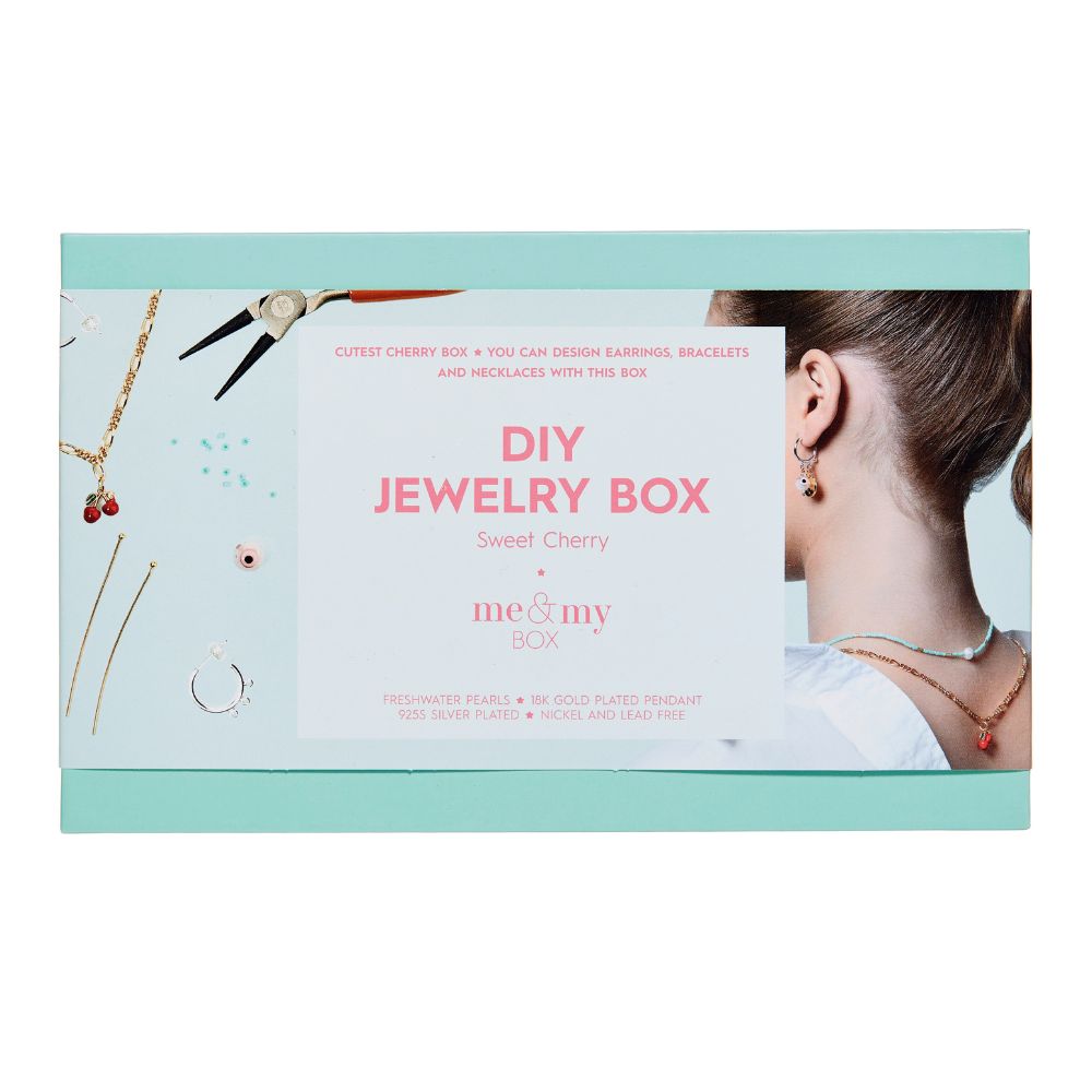 Sweet Cherry Box No. 18 - Cherries and other sweet pieces of jewelry