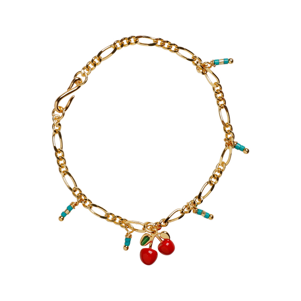 Sweet Cherry Box No. 18 - Cherries and other sweet pieces of jewelry