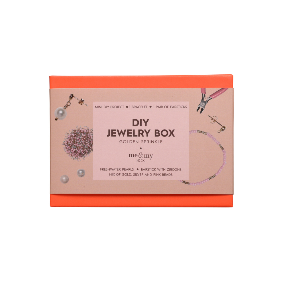Golden Sprinkle - Miniature Box - Mini DIY kreativt projekt