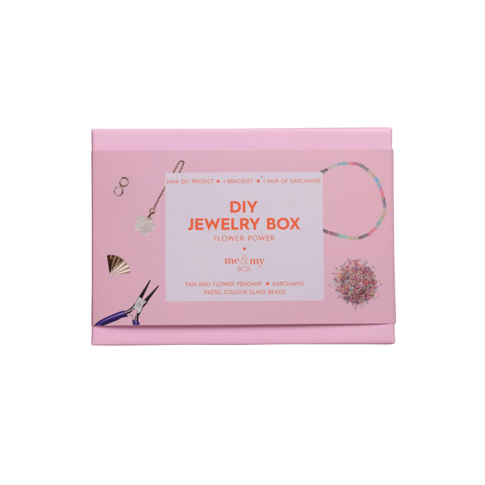 Flower Power - Miniature Box - Mini DIY kreativt projekt