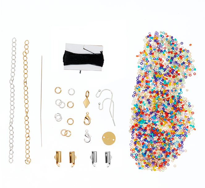 Boheme Box No. 7 - Woven bracelets and earrings