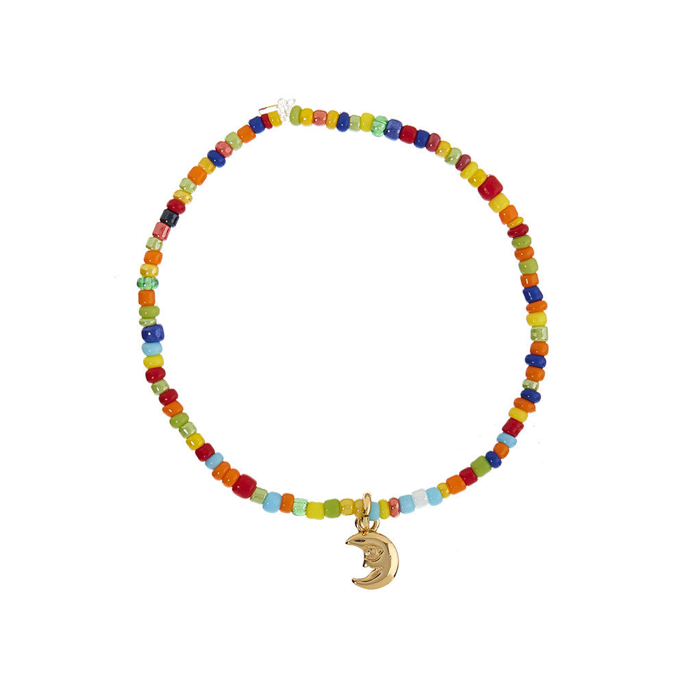 Round glass beads - pastel colors, 10 grams, 3 mm