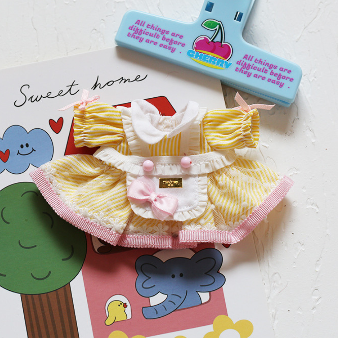 Bear Buddy, flæsekjole med forklæde