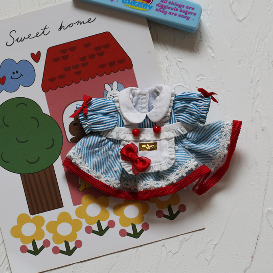 Bear Buddy, flæsekjole med forklæde