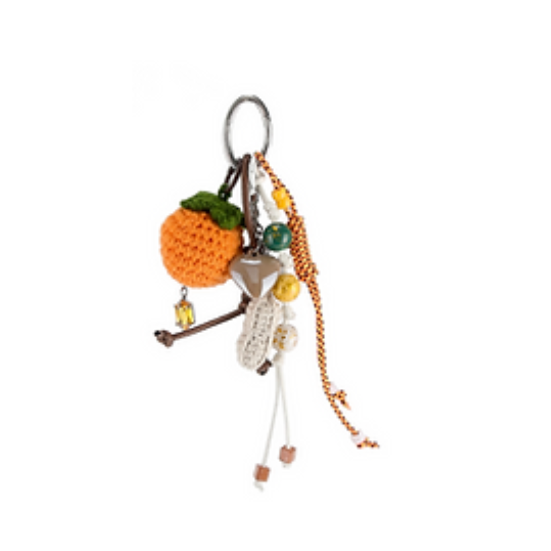 Smiley Yellow keyhanger bundle, key ring