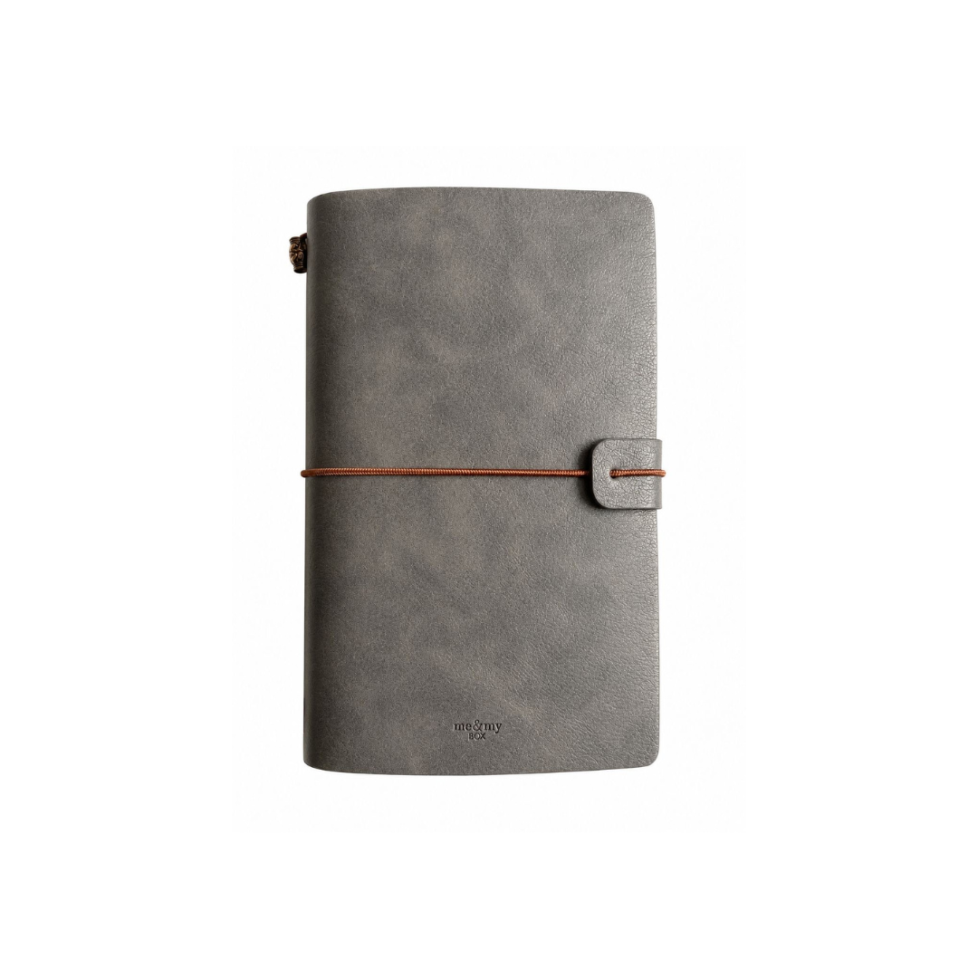 Notesbog, grå, A6
