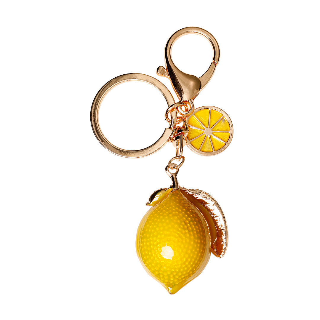 Lemon key ring, 10 cm