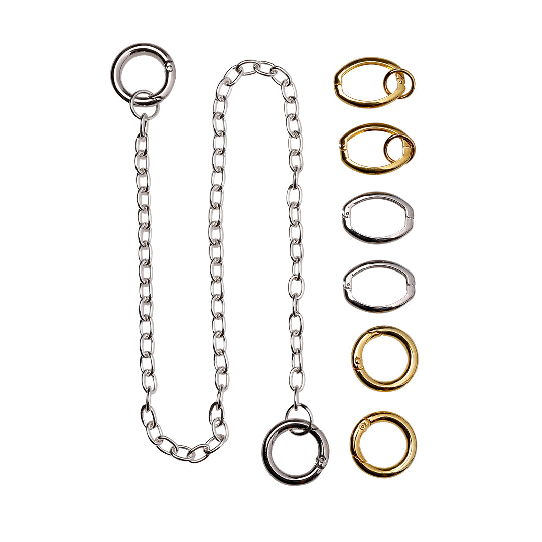 Rings / Clasps for chains and keyhangers and bagcharms