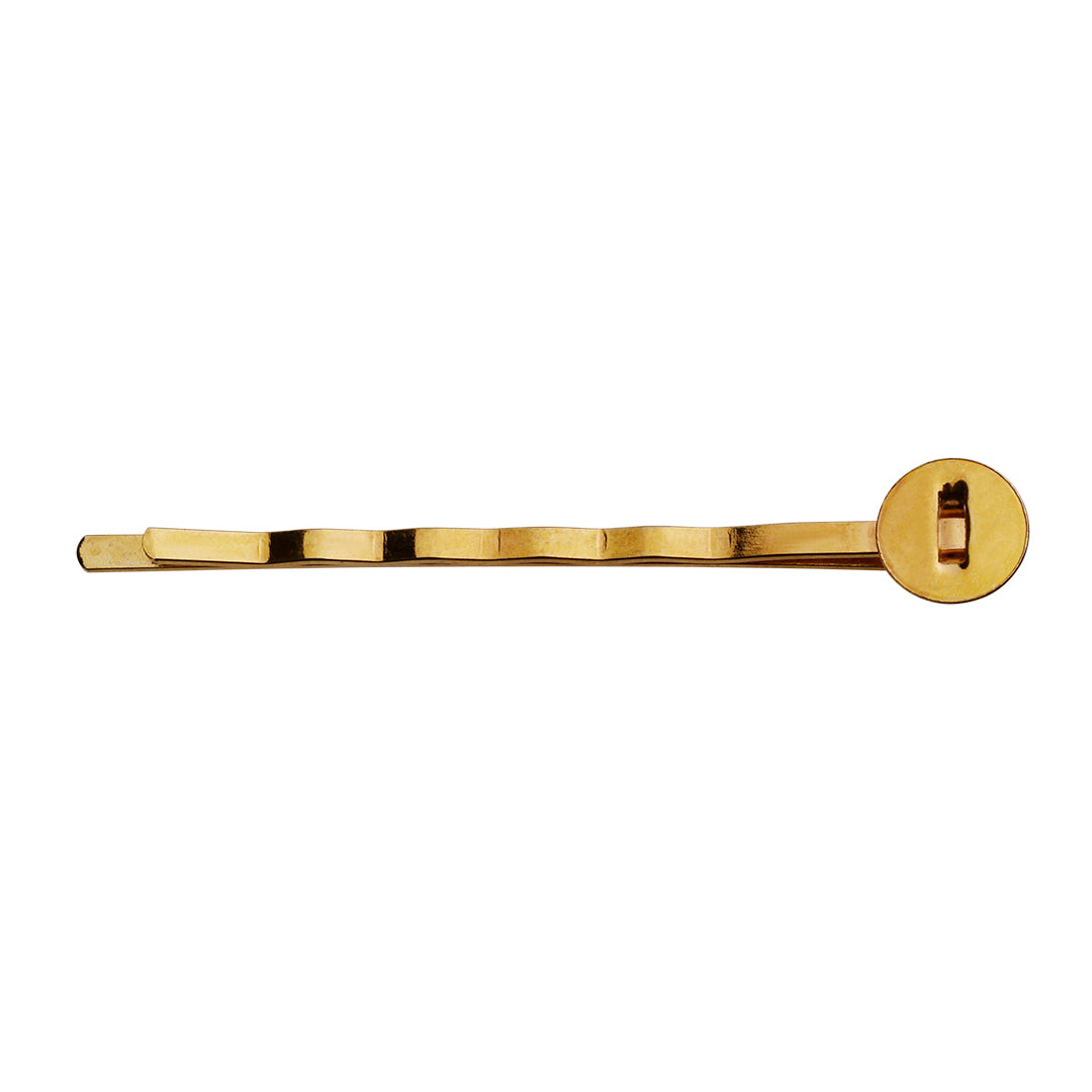 Hairpin, Gold-colored, length 7CM