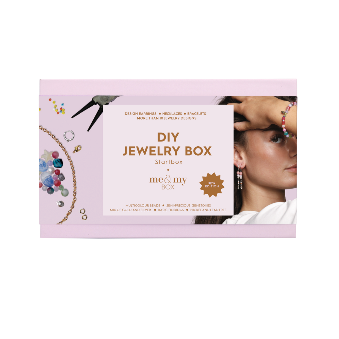 Startbox Box No. 1 - Classic basic jewelry pieces and multi-colored beads