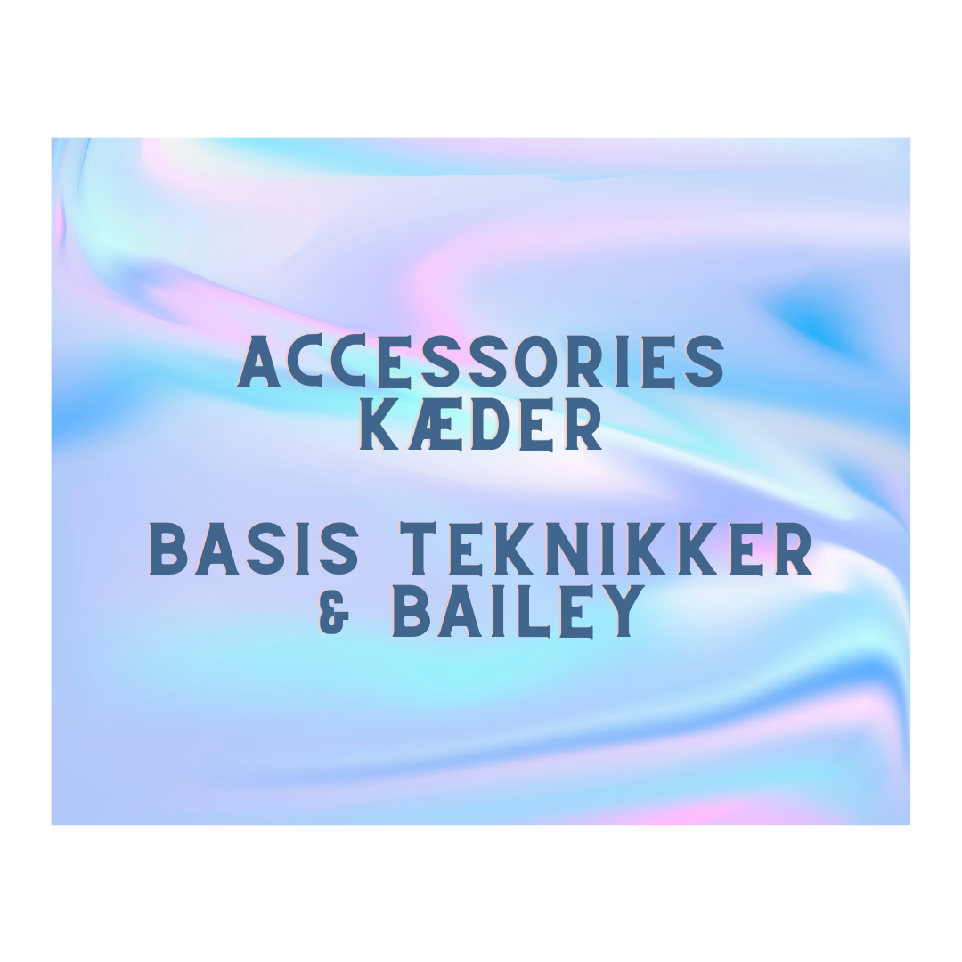 Smykke Camp - Accessories kæder I Basis teknikker & Bailey - d 19.03