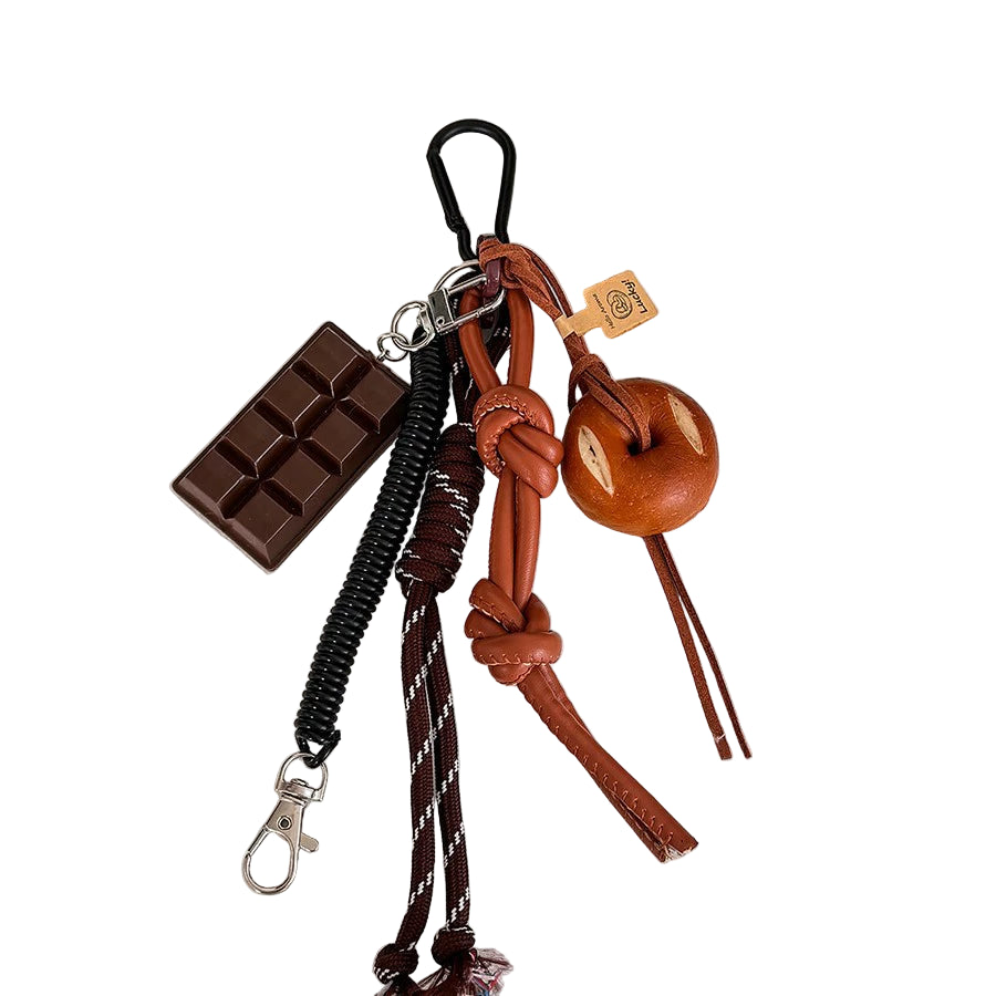 Brown chocolate keyhanger bundle, key ring