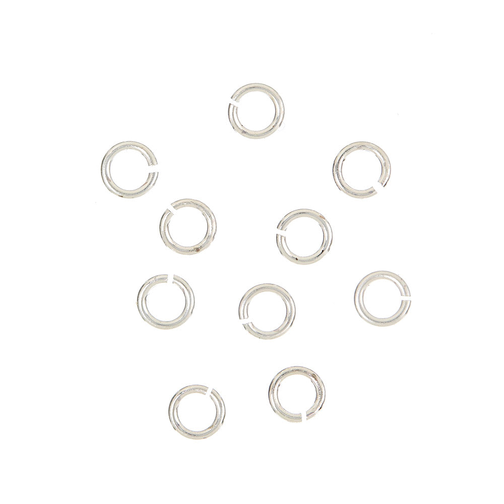 O-rings - 10 pcs, 925S Sterling silver plated